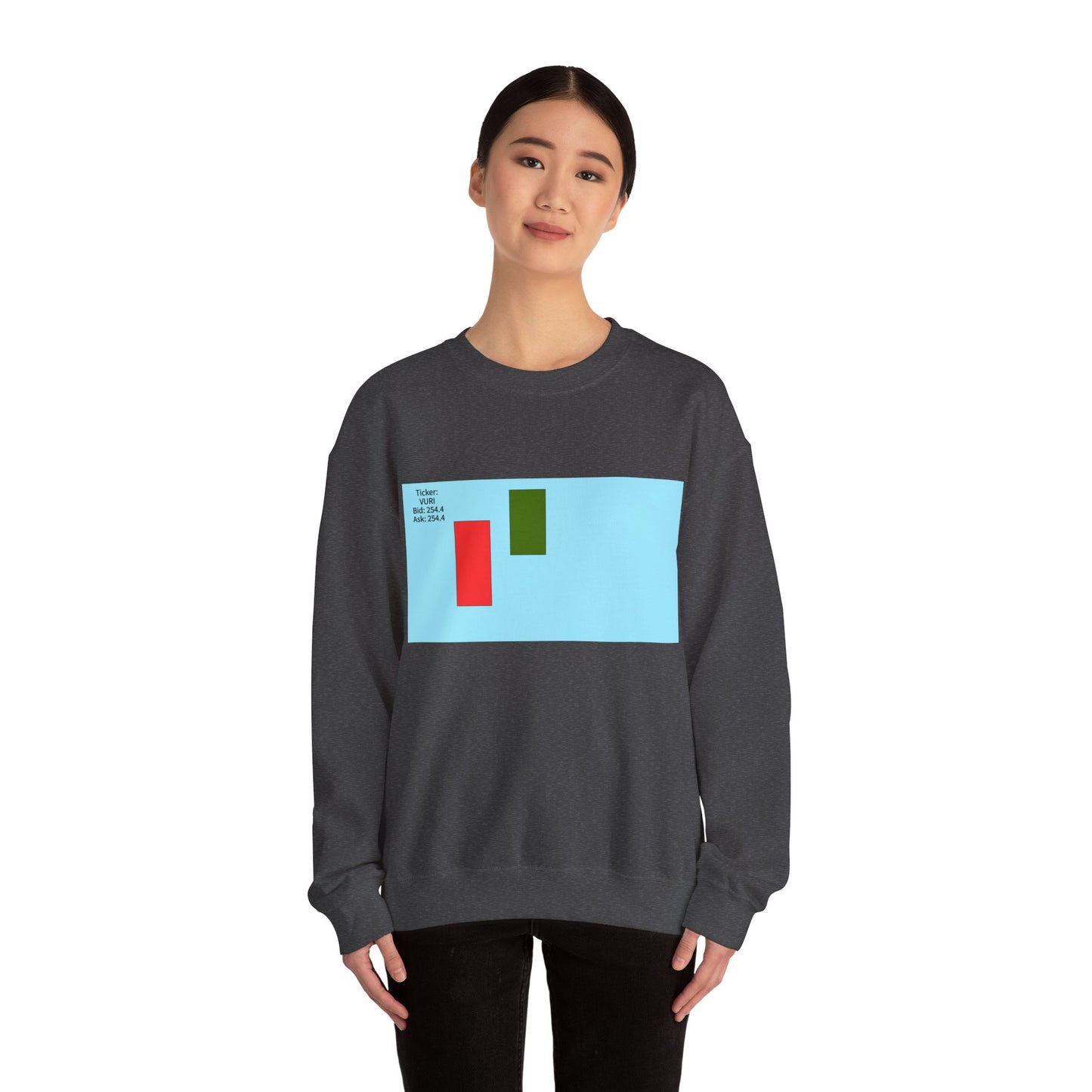 Modern Abstract Crewneck Sweatshirt | Cozy Casualwear, Unisex Outerwear, Colorful Graphic Sweatshirt, Gift for Him or Her