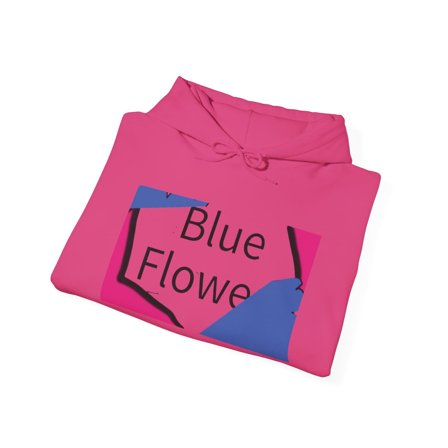 Blue Flower Hoodie/Sweatshirt