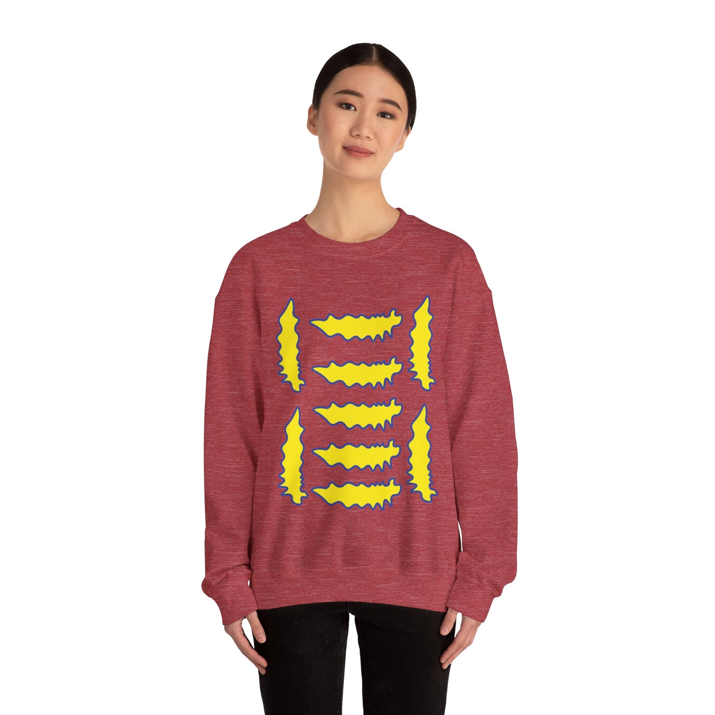Buffalo Vibrant Graphic Crewneck Sweatshirt