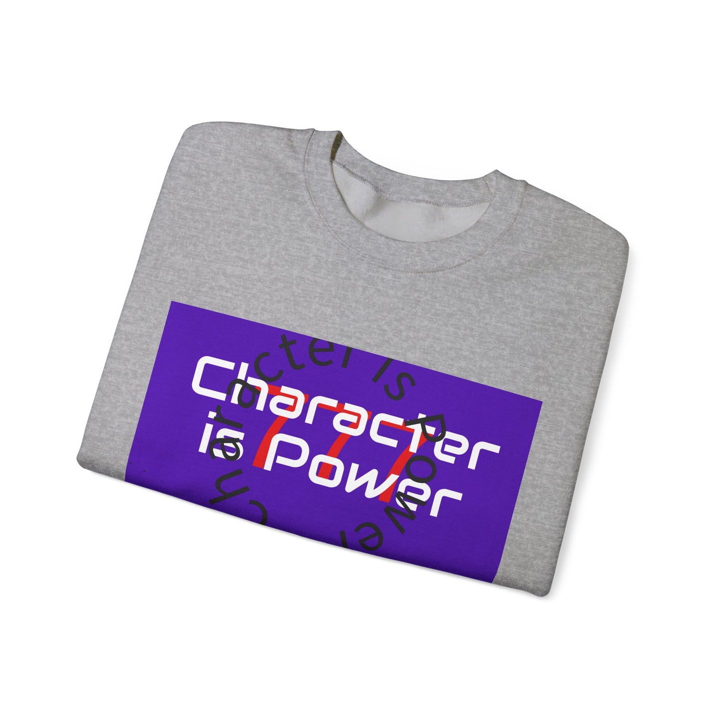 Empowering Character Sweatshirt | Cozy Unisex Pullover | Great for Gifting, Inspirational Wear, Everyday Comfort, Motivational Apparel