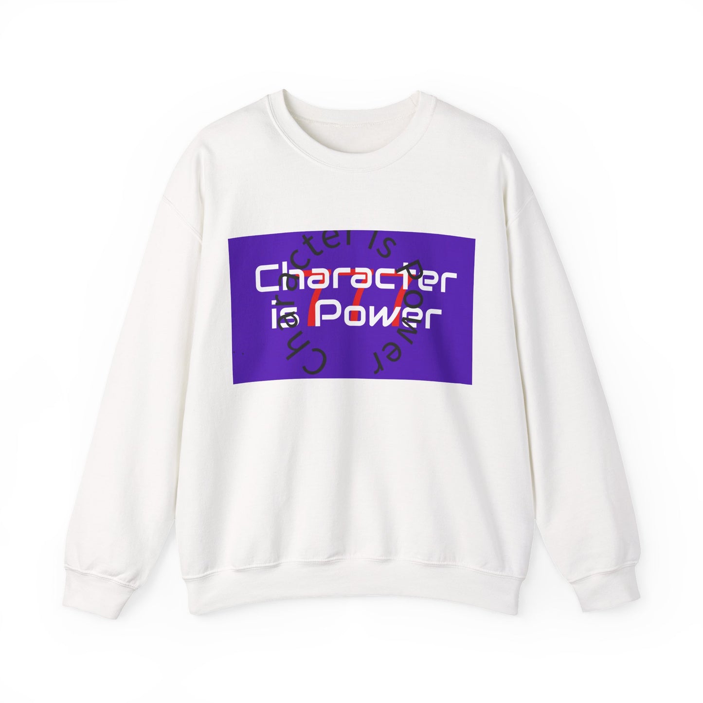 Empowering Character Sweatshirt | Cozy Unisex Pullover | Great for Gifting, Inspirational Wear, Everyday Comfort, Motivational Apparel