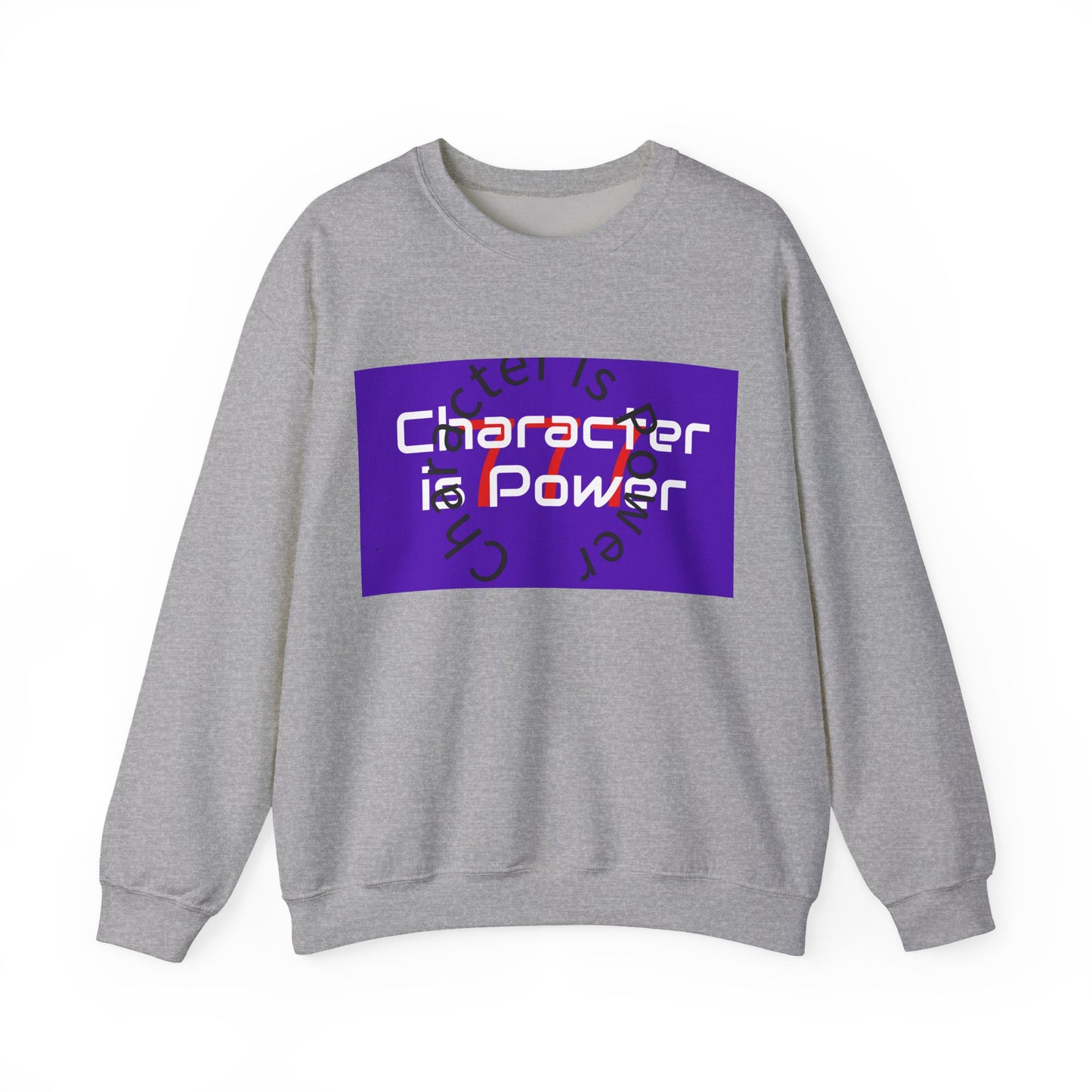 Empowering Character Sweatshirt | Cozy Unisex Pullover | Great for Gifting, Inspirational Wear, Everyday Comfort, Motivational Apparel