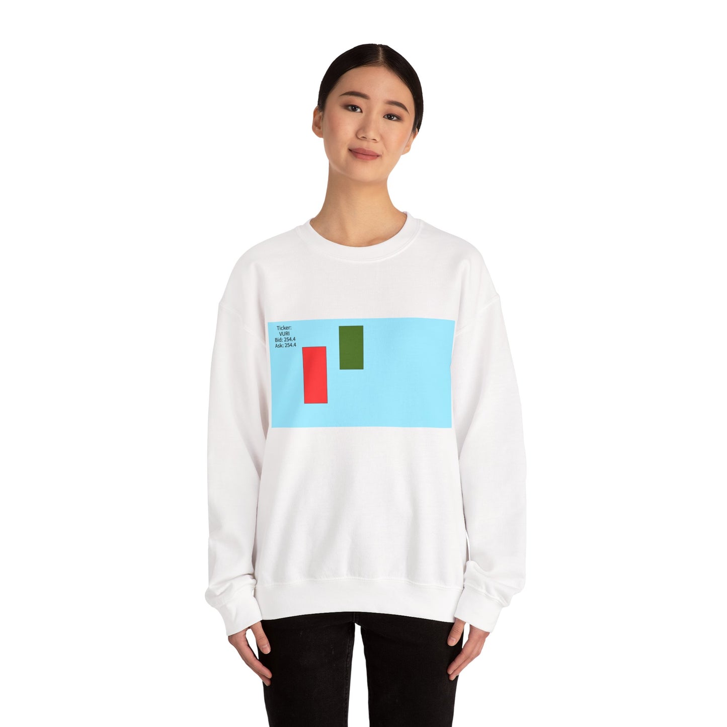Modern Abstract Crewneck Sweatshirt | Cozy Casualwear, Unisex Outerwear, Colorful Graphic Sweatshirt, Gift for Him or Her