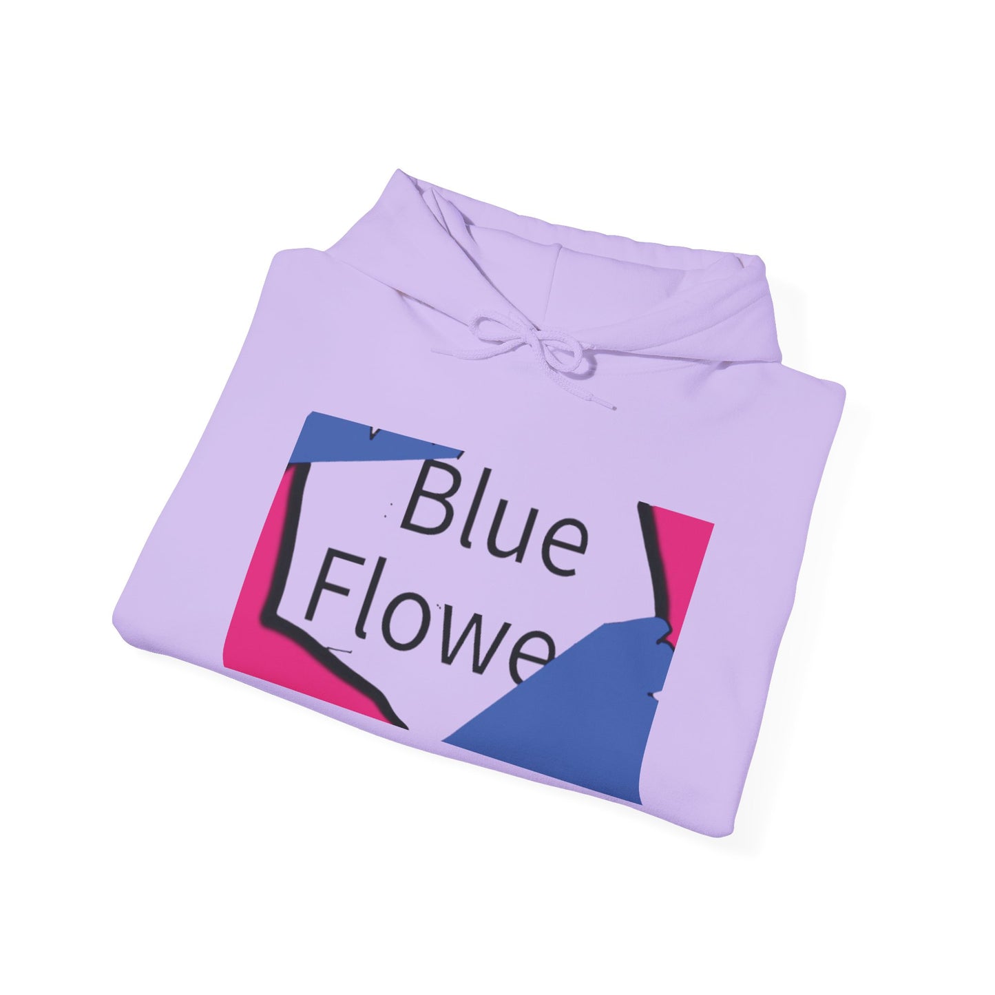 Blue Flower Hoodie/Sweatshirt