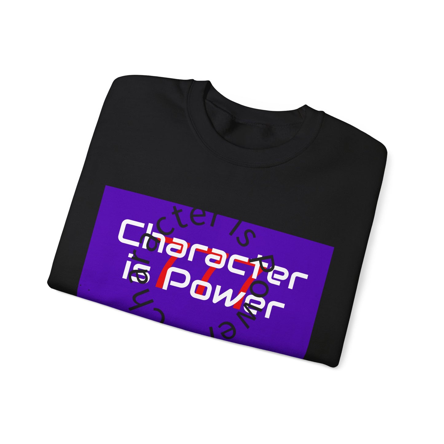 Empowering Character Sweatshirt | Cozy Unisex Pullover | Great for Gifting, Inspirational Wear, Everyday Comfort, Motivational Apparel