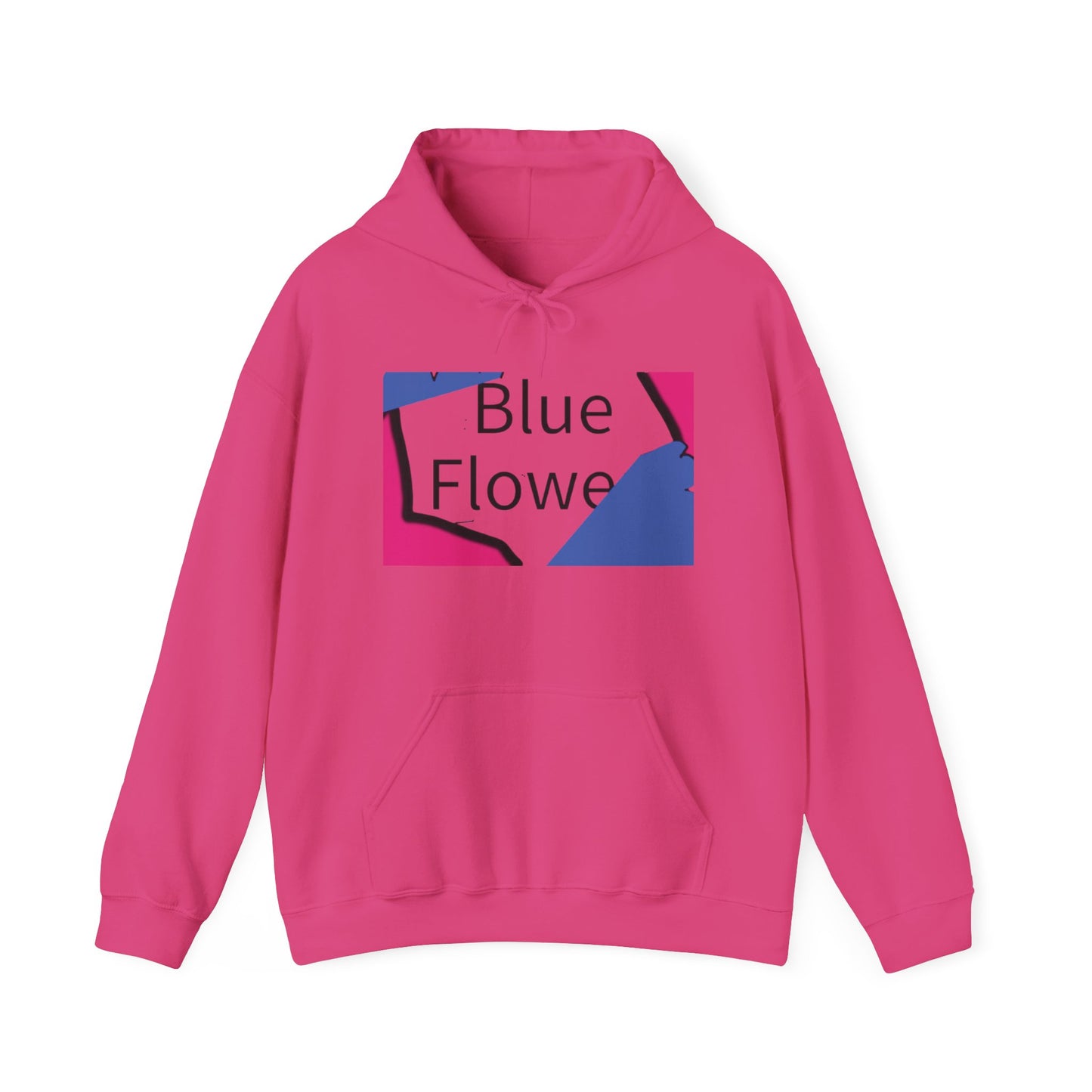 Blue Flower Hoodie/Sweatshirt