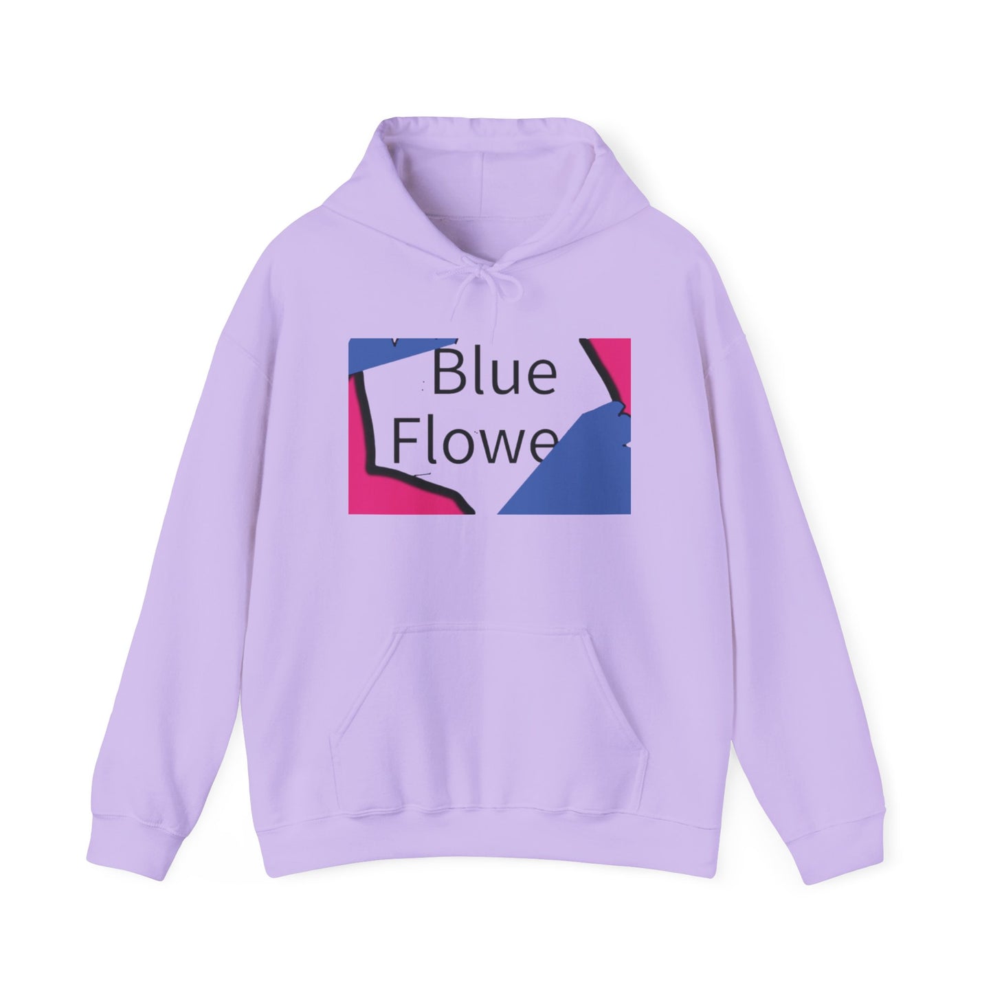 Blue Flower Hoodie/Sweatshirt
