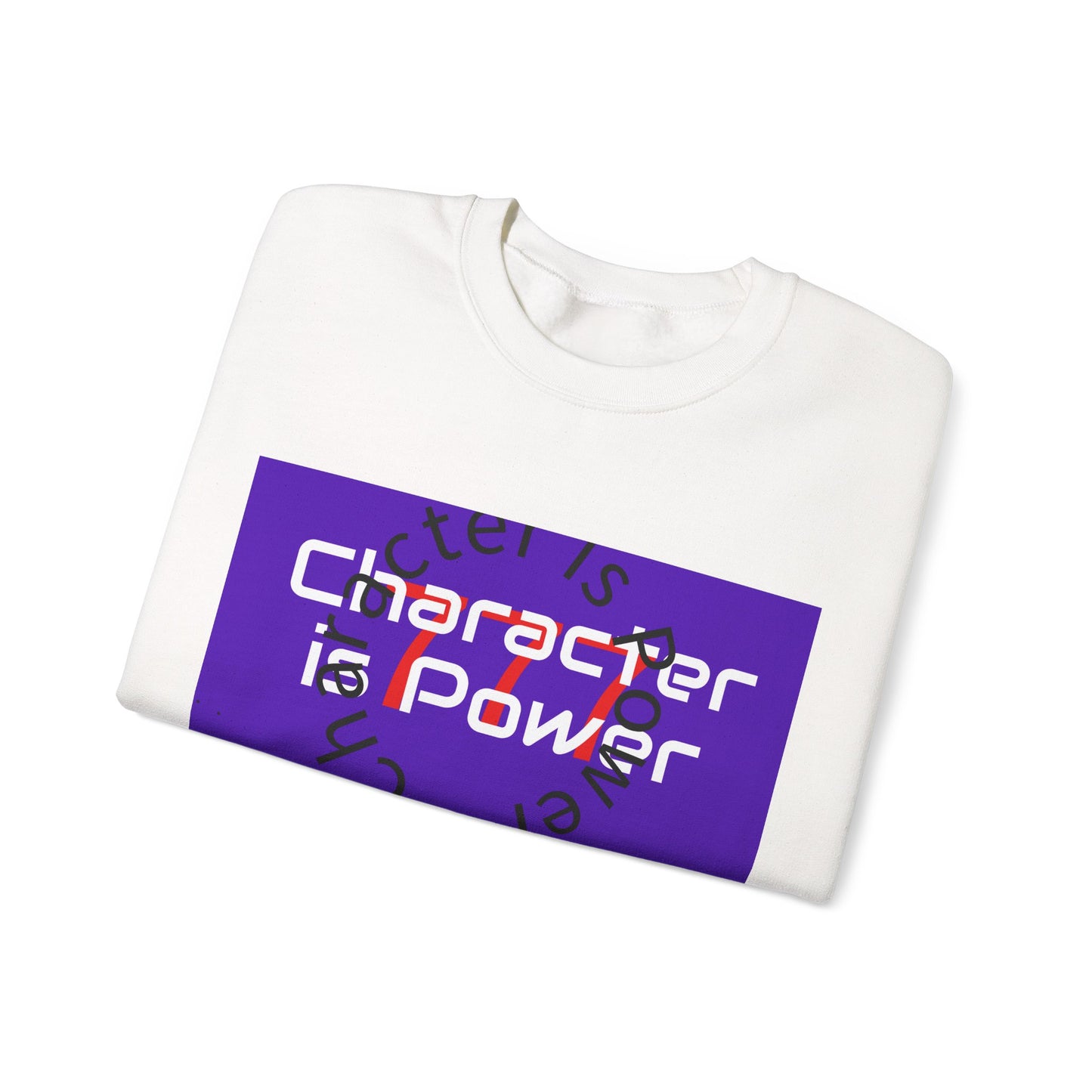 Empowering Character Sweatshirt | Cozy Unisex Pullover | Great for Gifting, Inspirational Wear, Everyday Comfort, Motivational Apparel