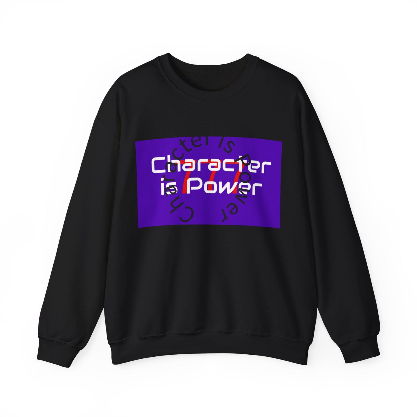 Empowering Character Sweatshirt | Cozy Unisex Pullover | Great for Gifting, Inspirational Wear, Everyday Comfort, Motivational Apparel