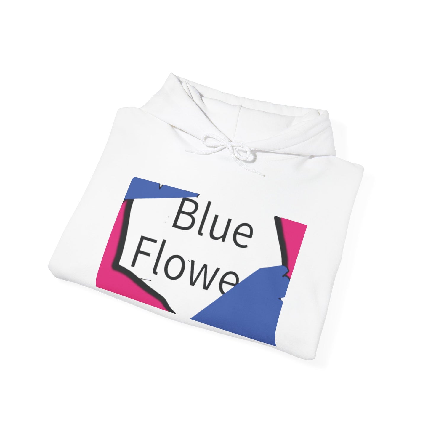 Blue Flower Hoodie/Sweatshirt