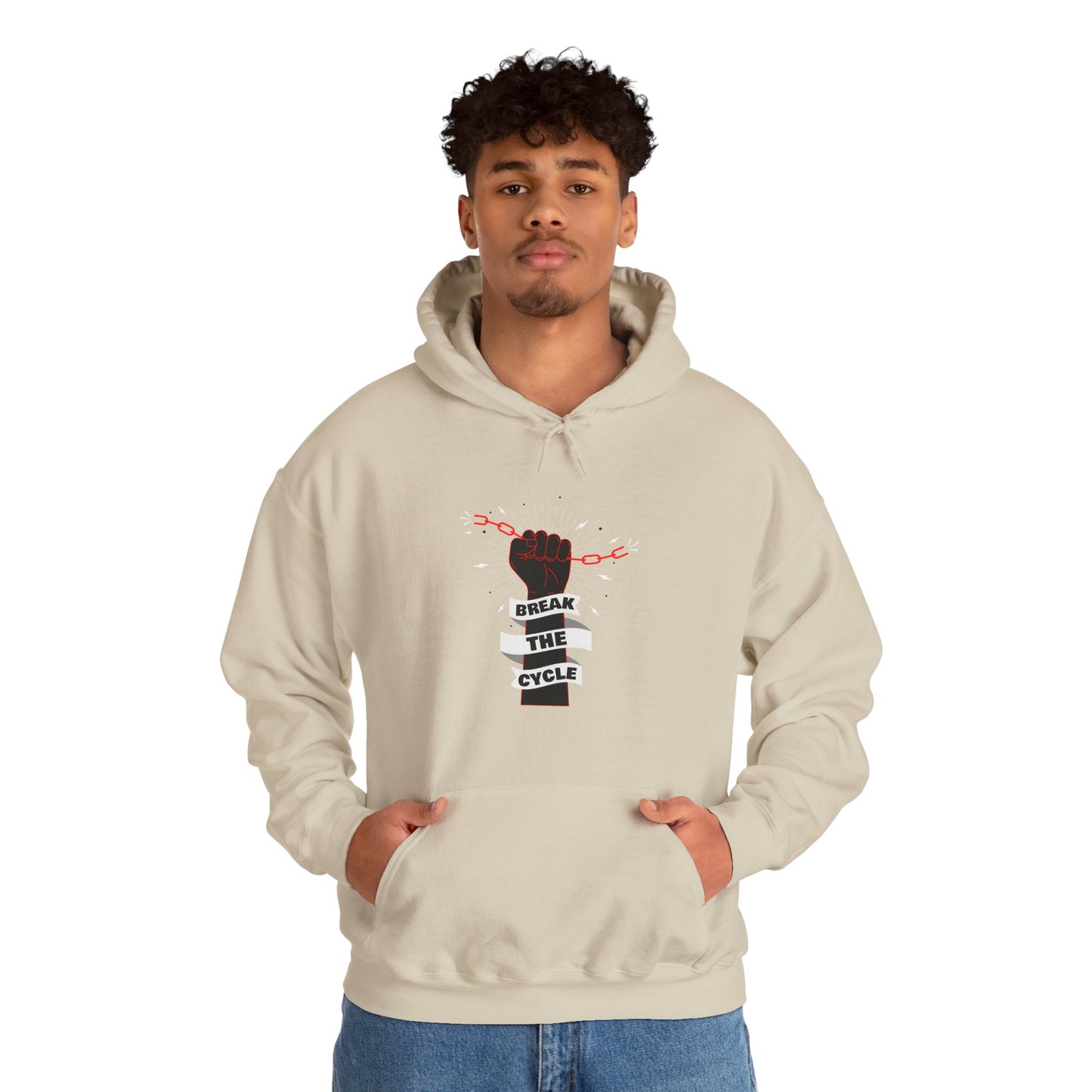 Break the Cycle-Hooded Sweatshirt