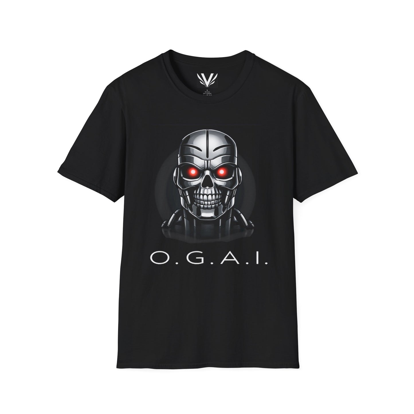O.G.A.I. — Red-Eye Endoskeleton Tee (Unisex Softstyle)
