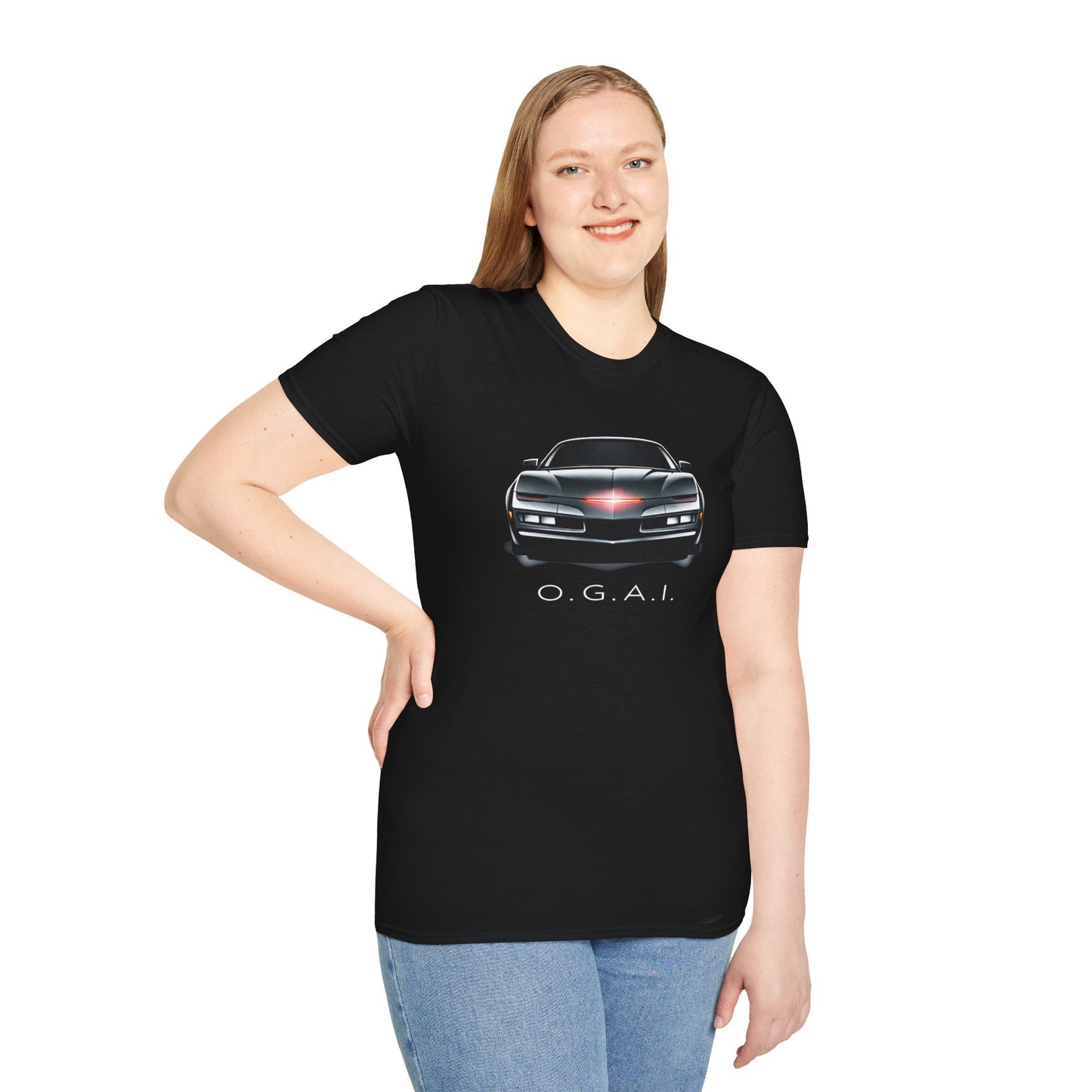 O.G.A.I. — Talking Supercar Tee (Unisex Softstyle)
