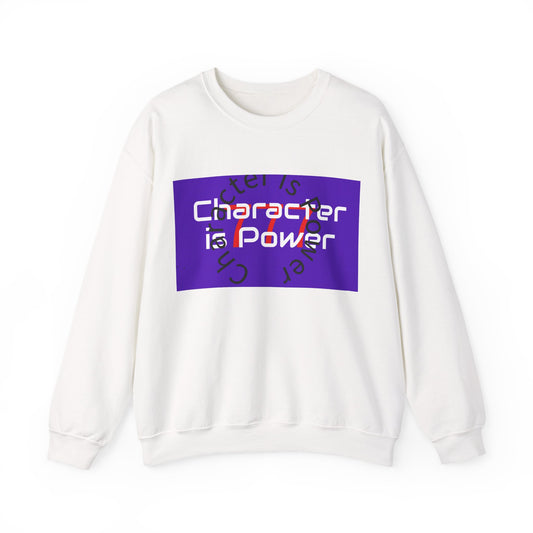 Empowering Character Sweatshirt | Cozy Unisex Pullover | Great for Gifting, Inspirational Wear, Everyday Comfort, Motivational Apparel