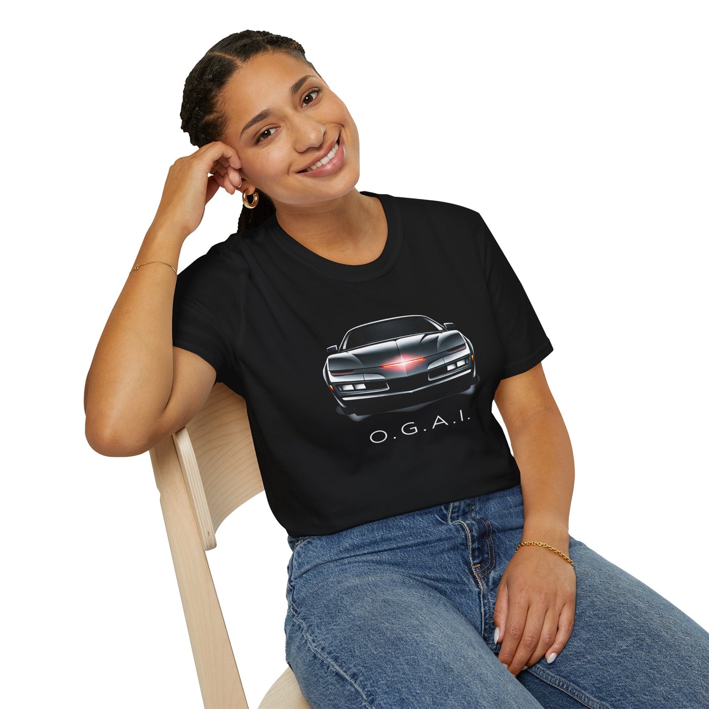 O.G.A.I. — Talking Supercar Tee (Unisex Softstyle)