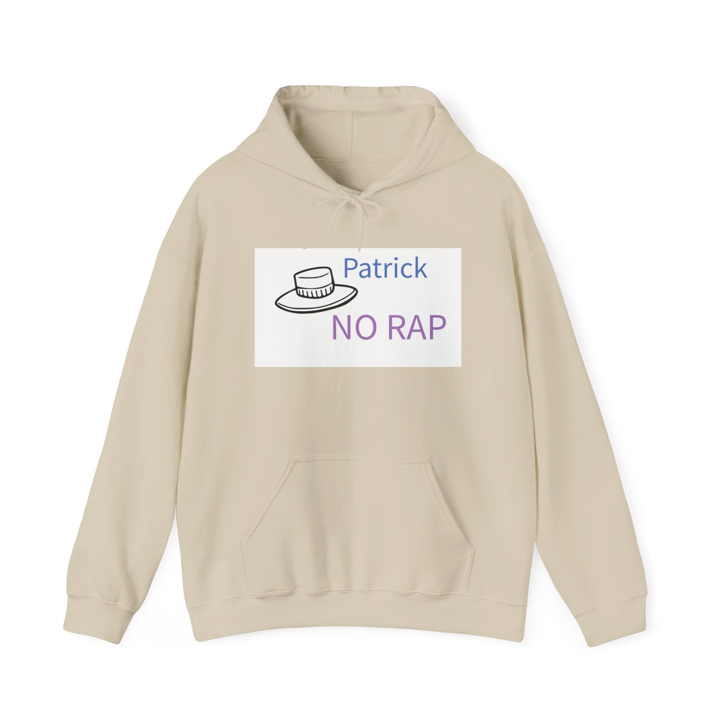 No Rap Hooded Sweatshirt