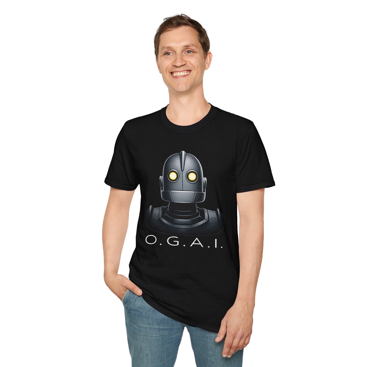 O.G.A.I. — Gentle Giant Robot Tee (Unisex Softstyle)