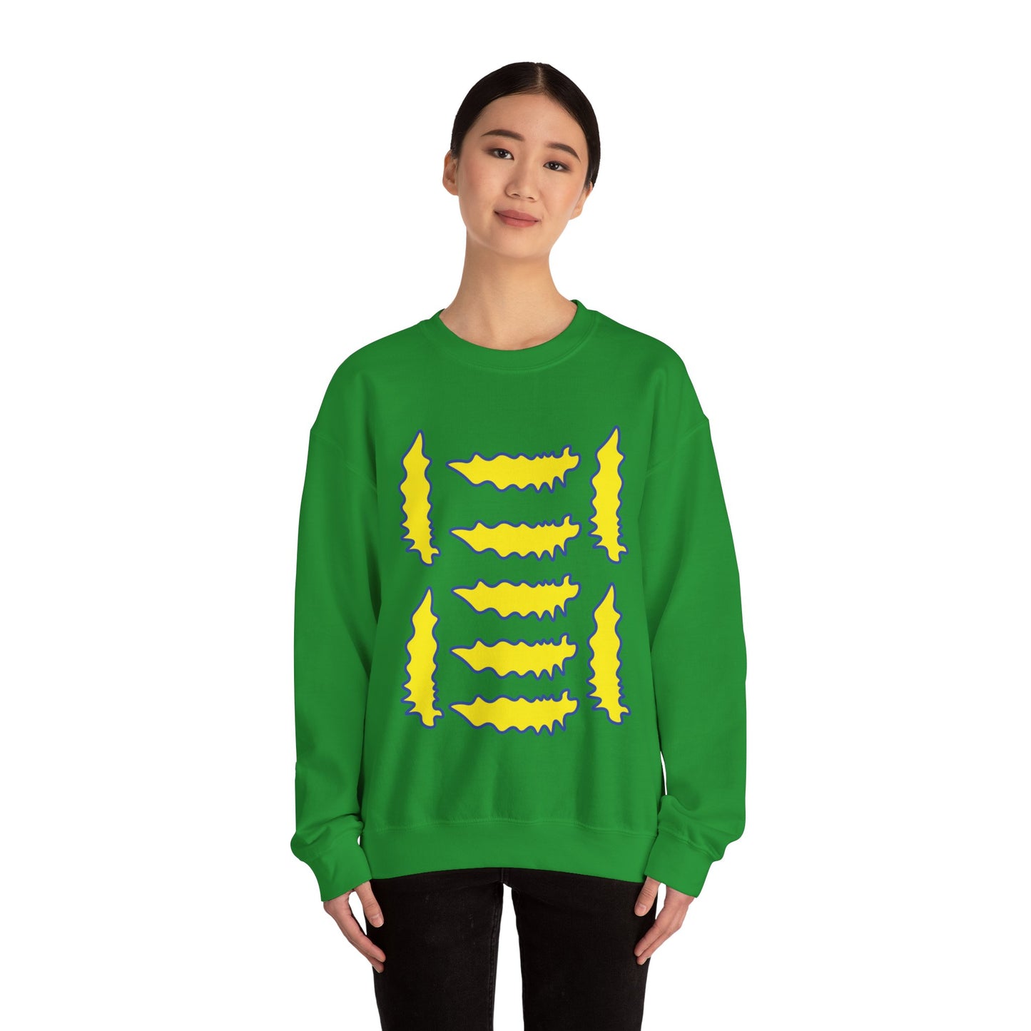 Buffalo Vibrant Graphic Crewneck Sweatshirt