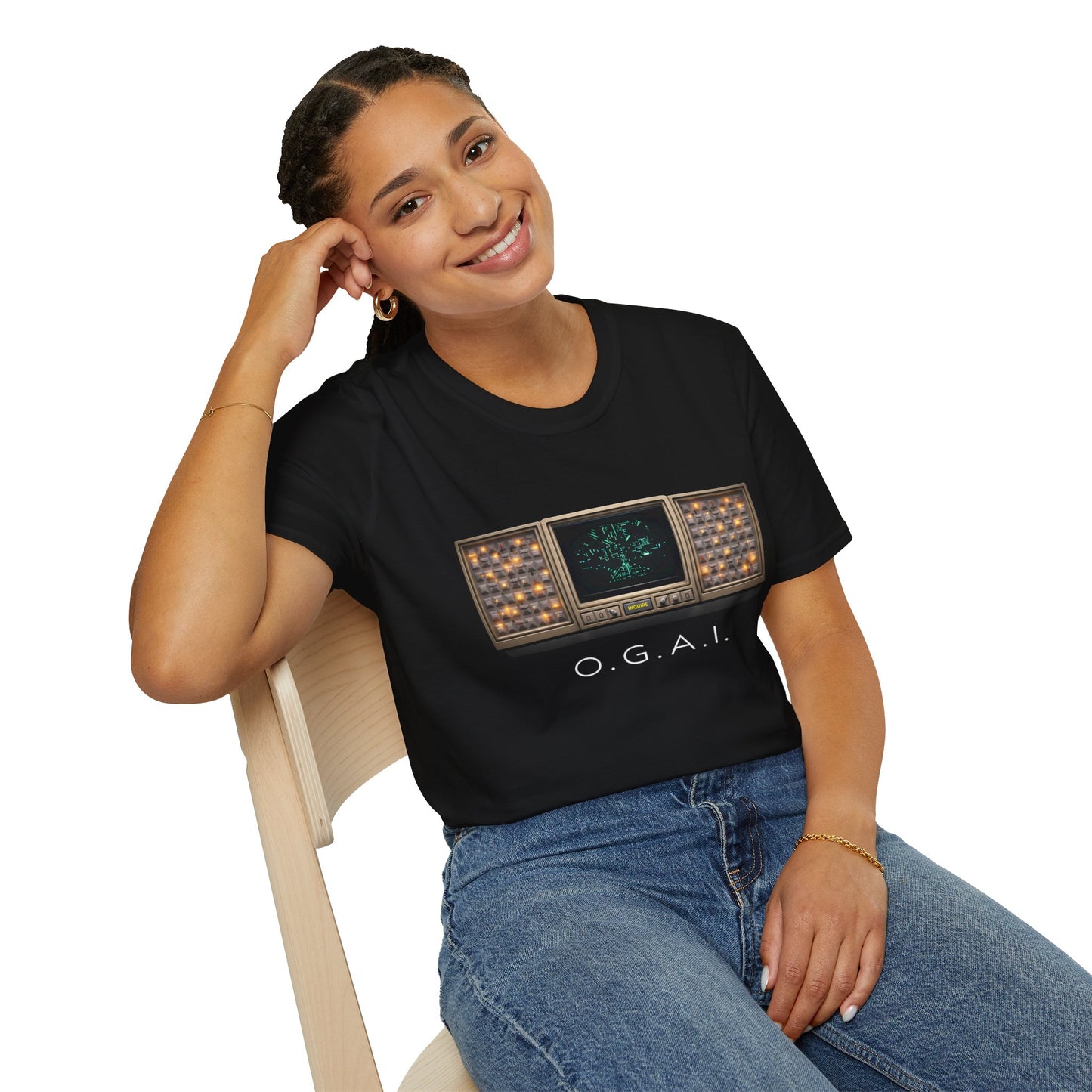 O.G.A.I. — Deep Space Terminal Tee (Unisex Softstyle)