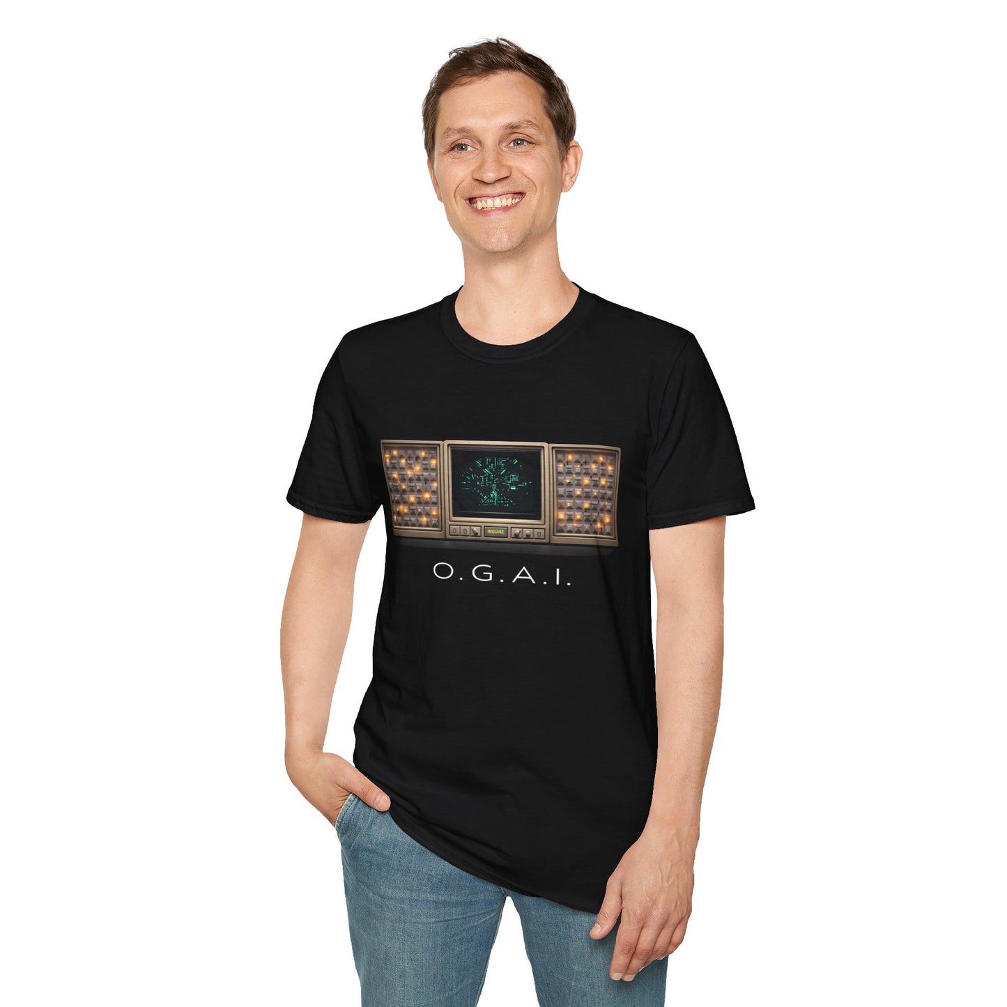 O.G.A.I. — Deep Space Terminal Tee (Unisex Softstyle)