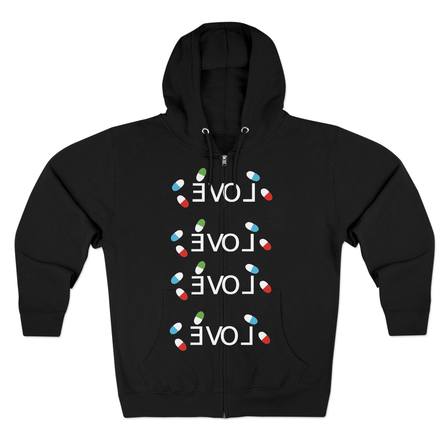 Pill Lover Zip Hoodie