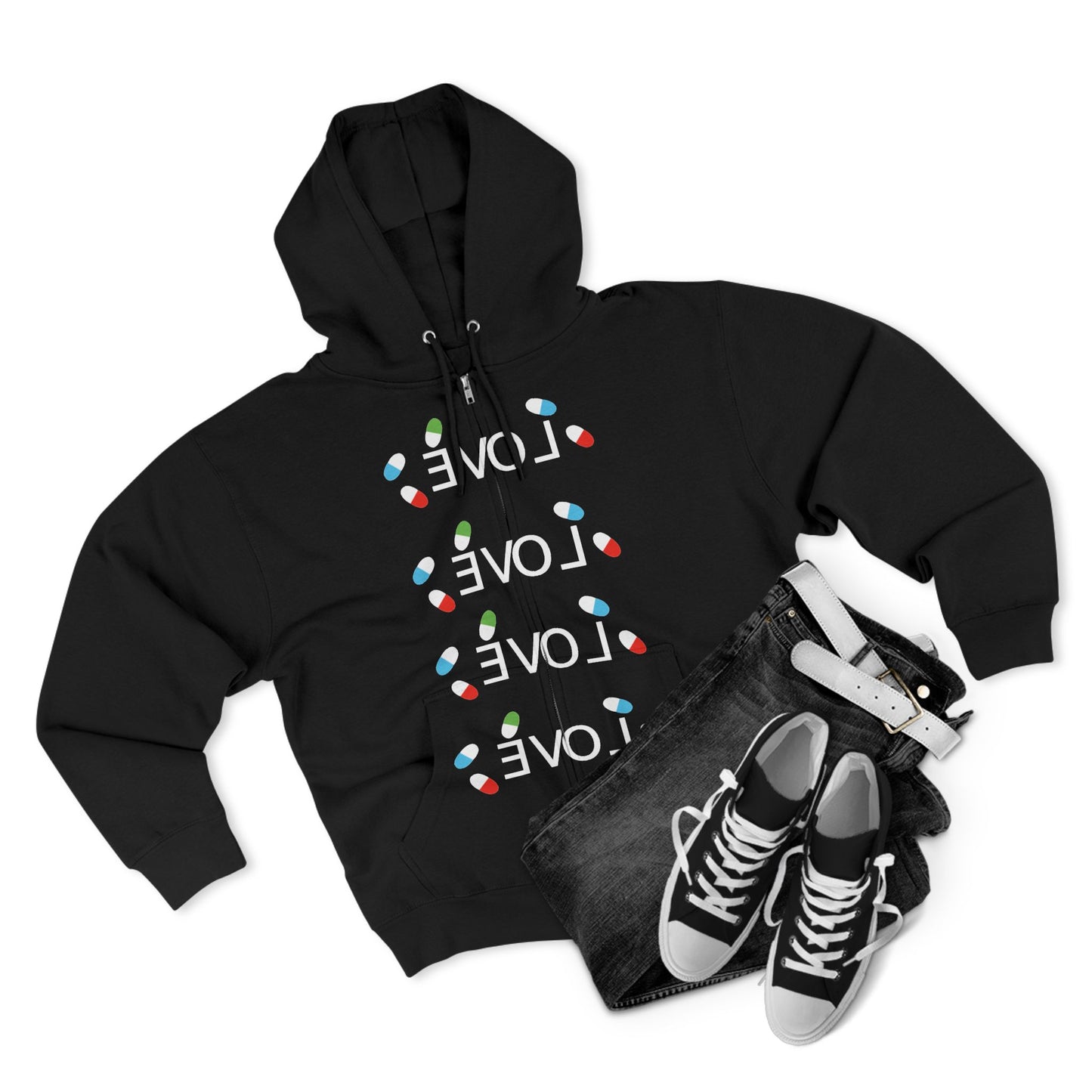 Pill Lover Zip Hoodie