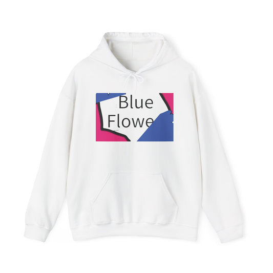 Blue Flower Hoodie/Sweatshirt